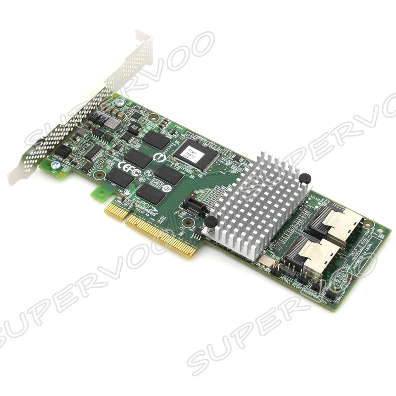 MegaRAID Internal Low-Power SATA/SAS 9261-8i 6Gb/s PCI-Express 2.0 w/ 512MB onboard memory RAID Controller Card