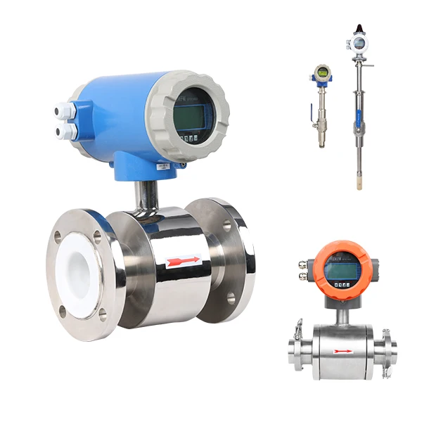 Расходомер смешанной кислоты жидкости с протоколом Profibus DP электромагнитный расходомер из нержавеющей стали