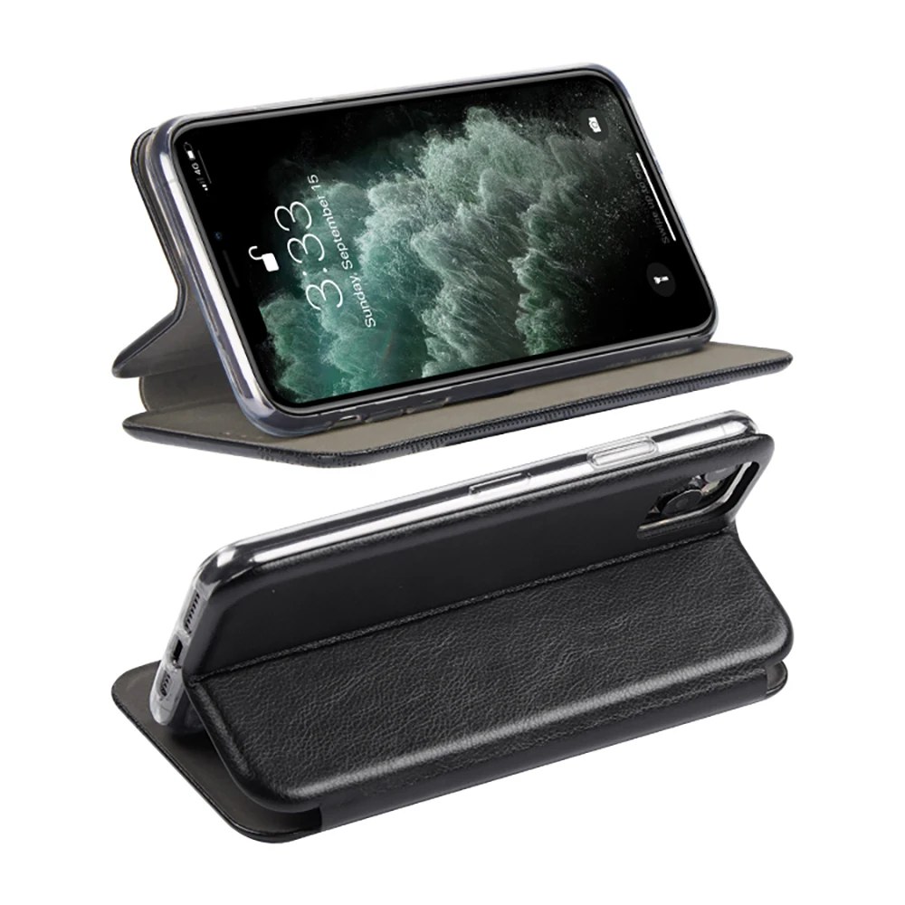 Genuine flip leather phone case wallet leather for Samsung J7/A32/A52/A02S cover