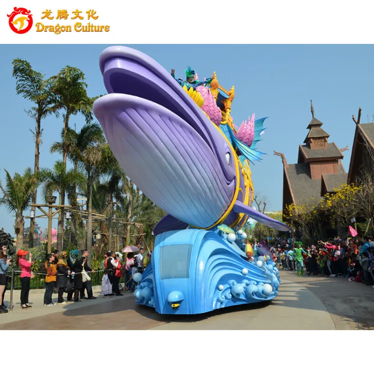 Amusement Park Outdoor Playground Decorative Parade float for Event