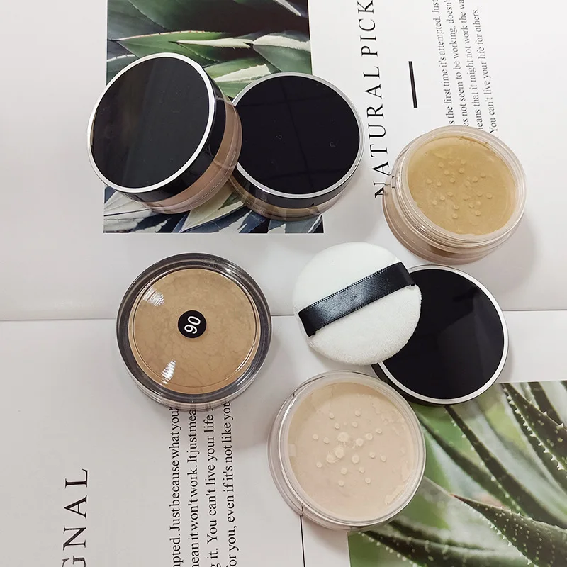 Mineral oil control loose powder  HD Cosmetics Loose Face Powder Private Label Setting Powder