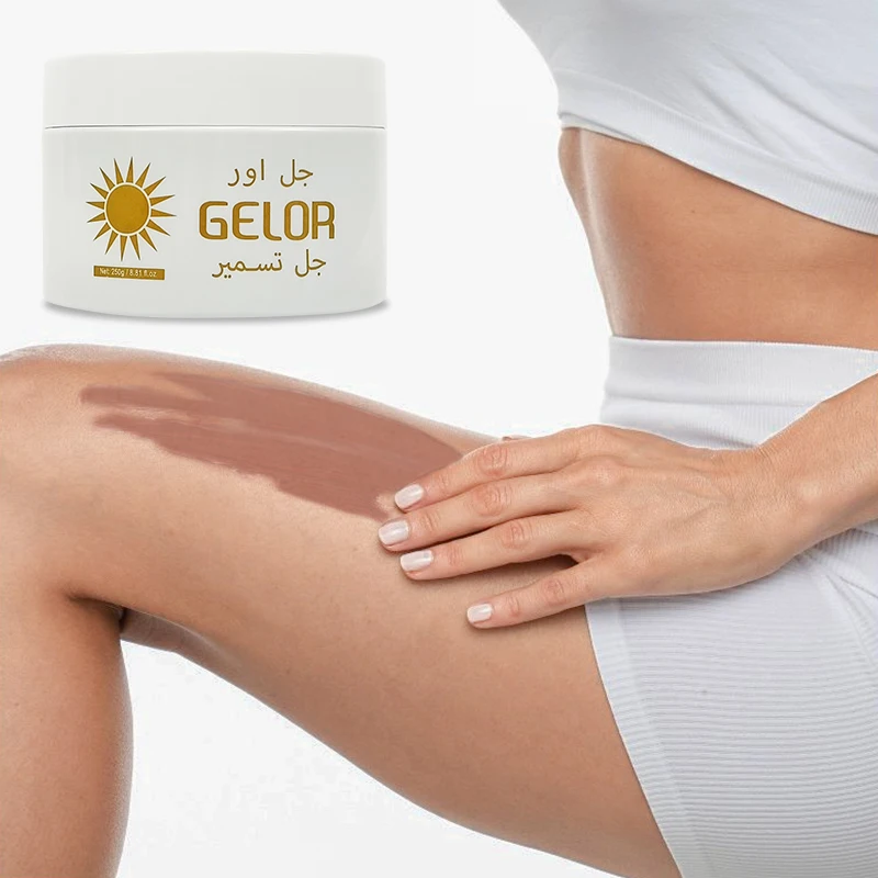Tanning Cream to Use on Sunbed Cruelty-free Skin Surface Darken Moisturizing and Hyaluronic acid Carrot Tanning Cream Customized
