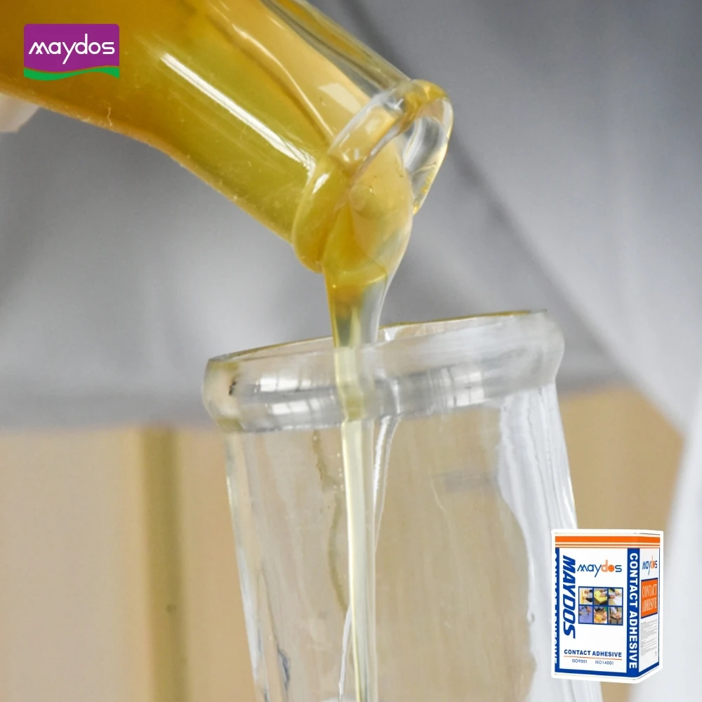 Low VOC High Solid Content SBS Contact Glue wood plywood Neoprene grafting adhesive
