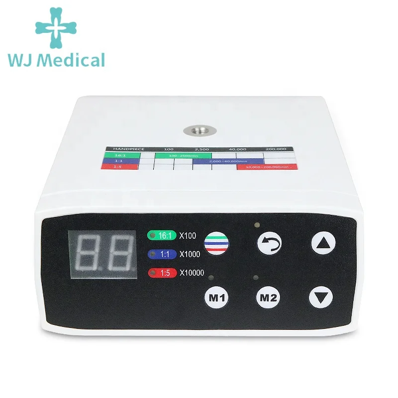 Good Quality With 1:1 Fiber Optic Contra Angle Set Brushless Dental LED Electric Micromotor