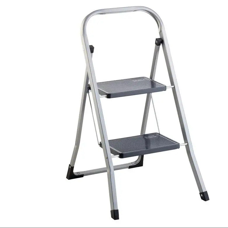 
2 Step square ladder with safety buckle easy to fold & carry 