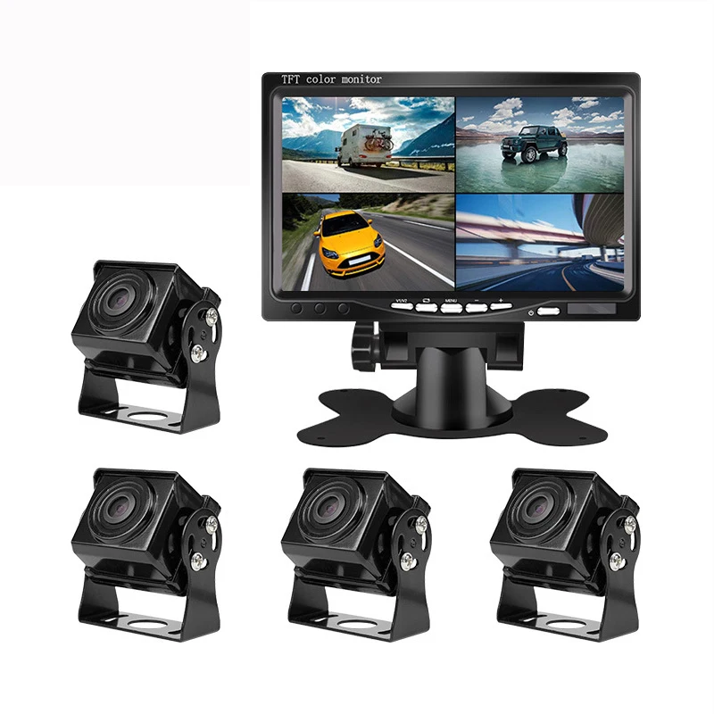 4CH Channel 720P Mobile DVR Support 3G 4G WiFi GPS MDVR with Car/Bus/Truck/Vehicles Camera Recorder