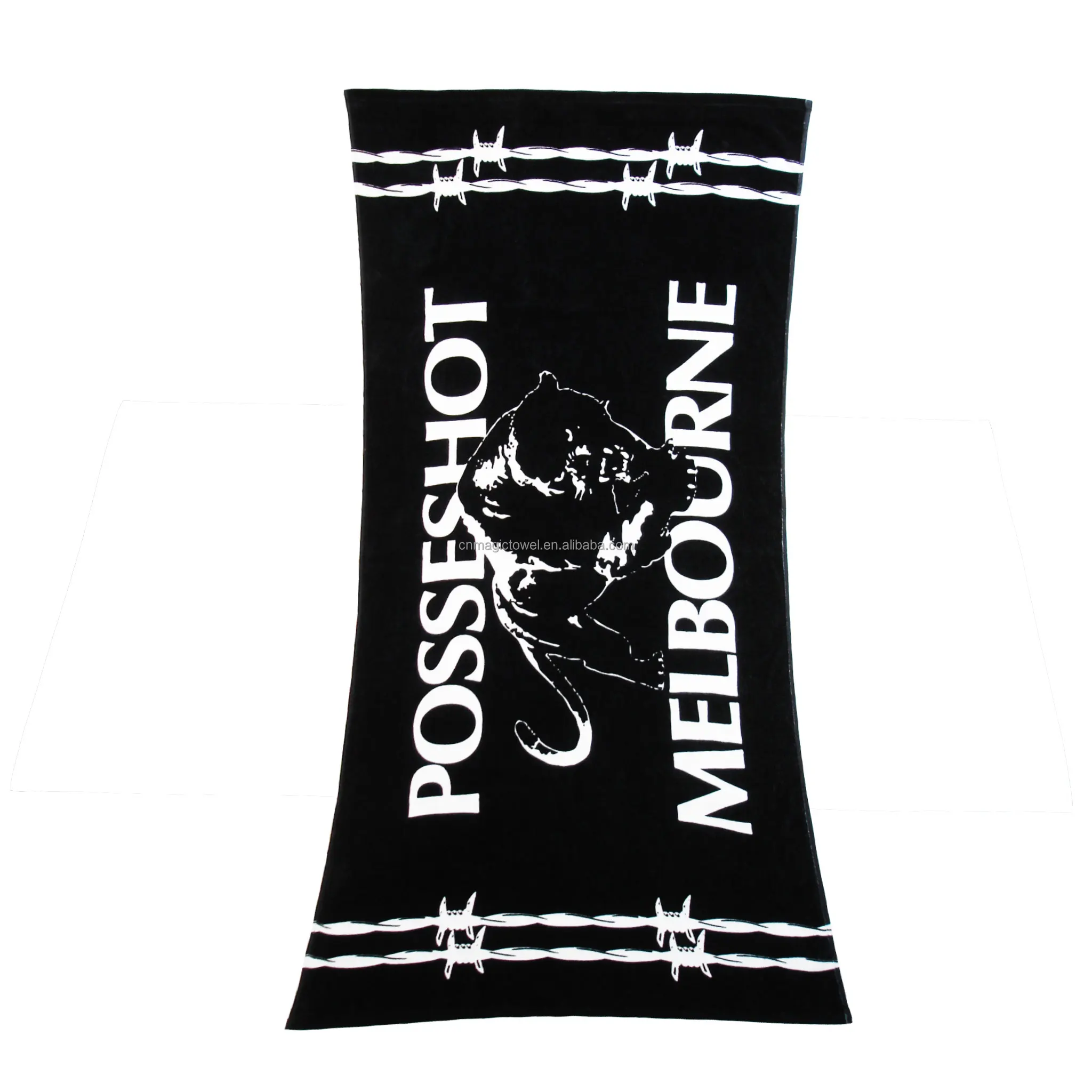 Factory low price high quality summer extra large softer velour custom logo print 100%cotton  beach towel
