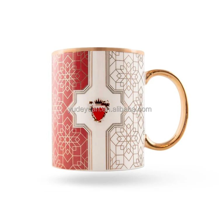 porcelain new bone china middle east arabic turkish mugs and cup wholesale custom shape coffee mugs
