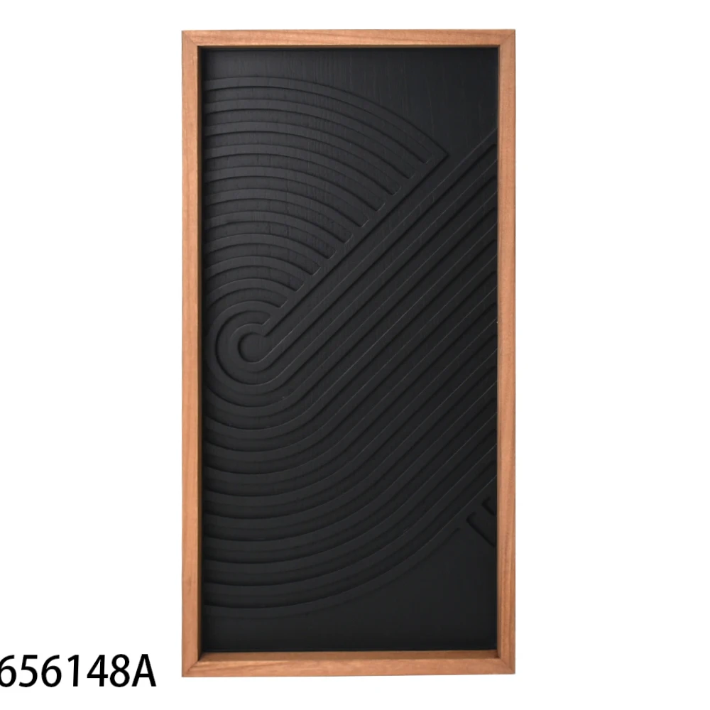 Nature Wood Carved Wall Art wood Rainbow Arch Farmhouse Geometric Frame Hanging Home Deco Plaque