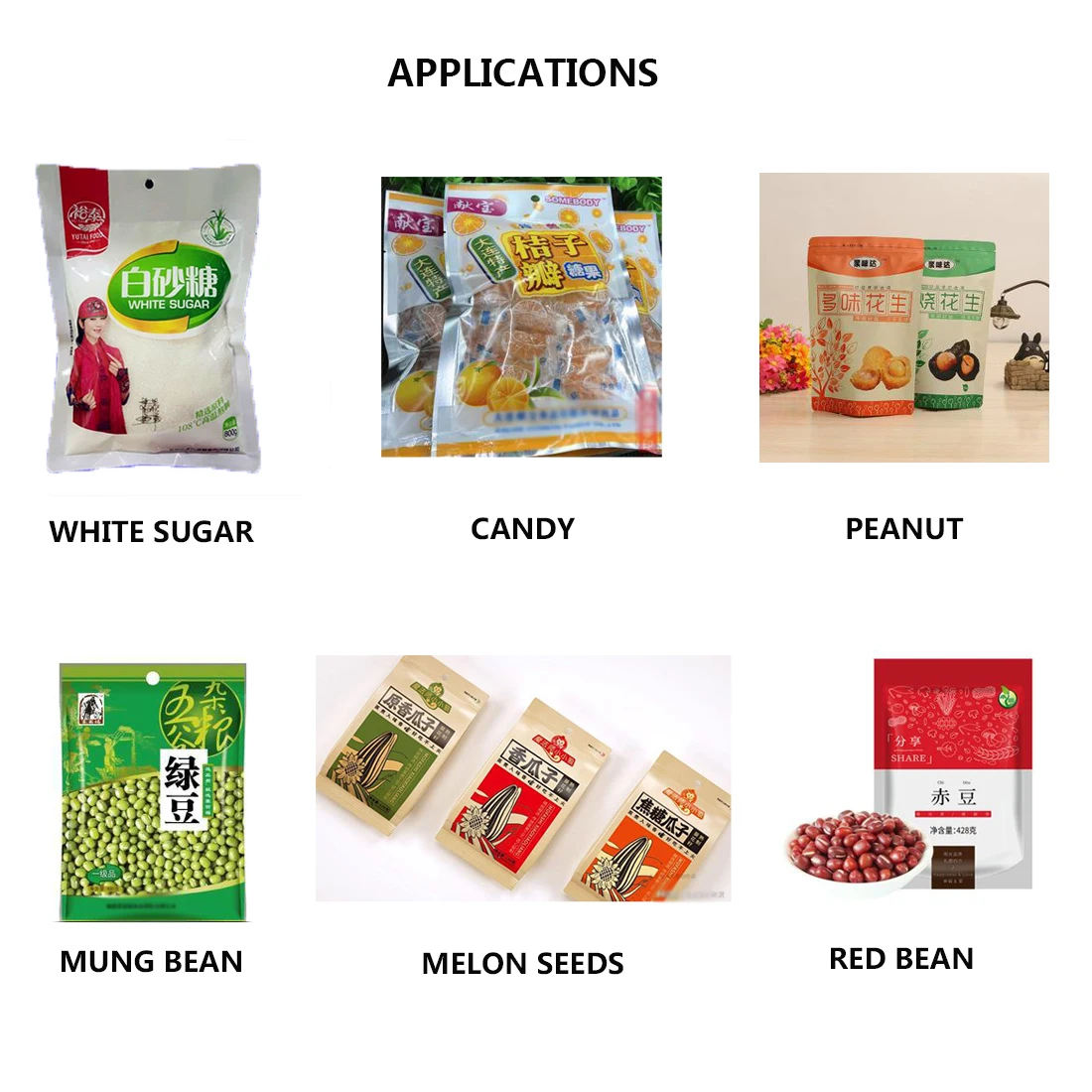 Full Automatic multifunctional premade bag  Packing machine for granulated rock sugar