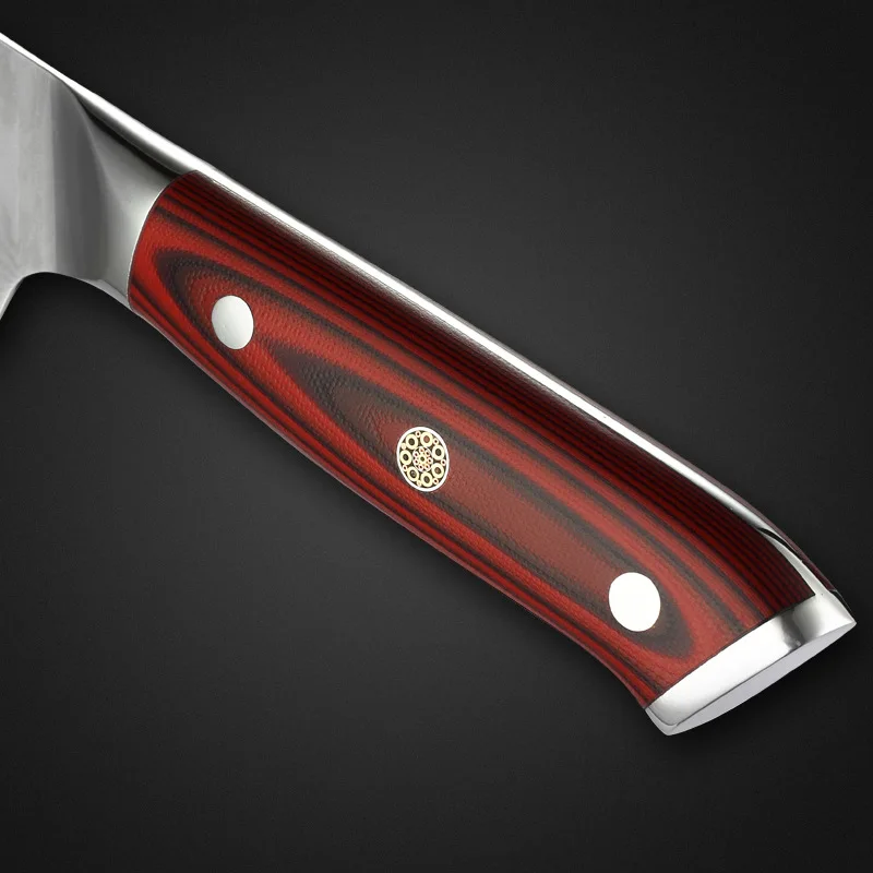 KINGWISE Classic Japanese Damascus Steel Knife Set Ultra Sharp Household Kitchen Knives From Yangjiang