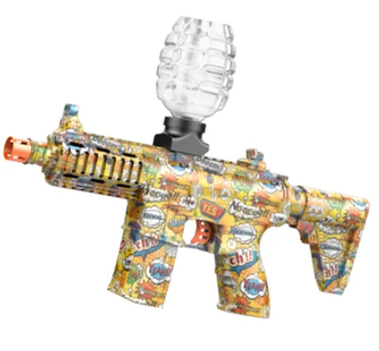 2024 hot sale Multiple Hydrogel paint pistol soft bullet water splatter ball m416 akm Water bullet ball blaster toy gun