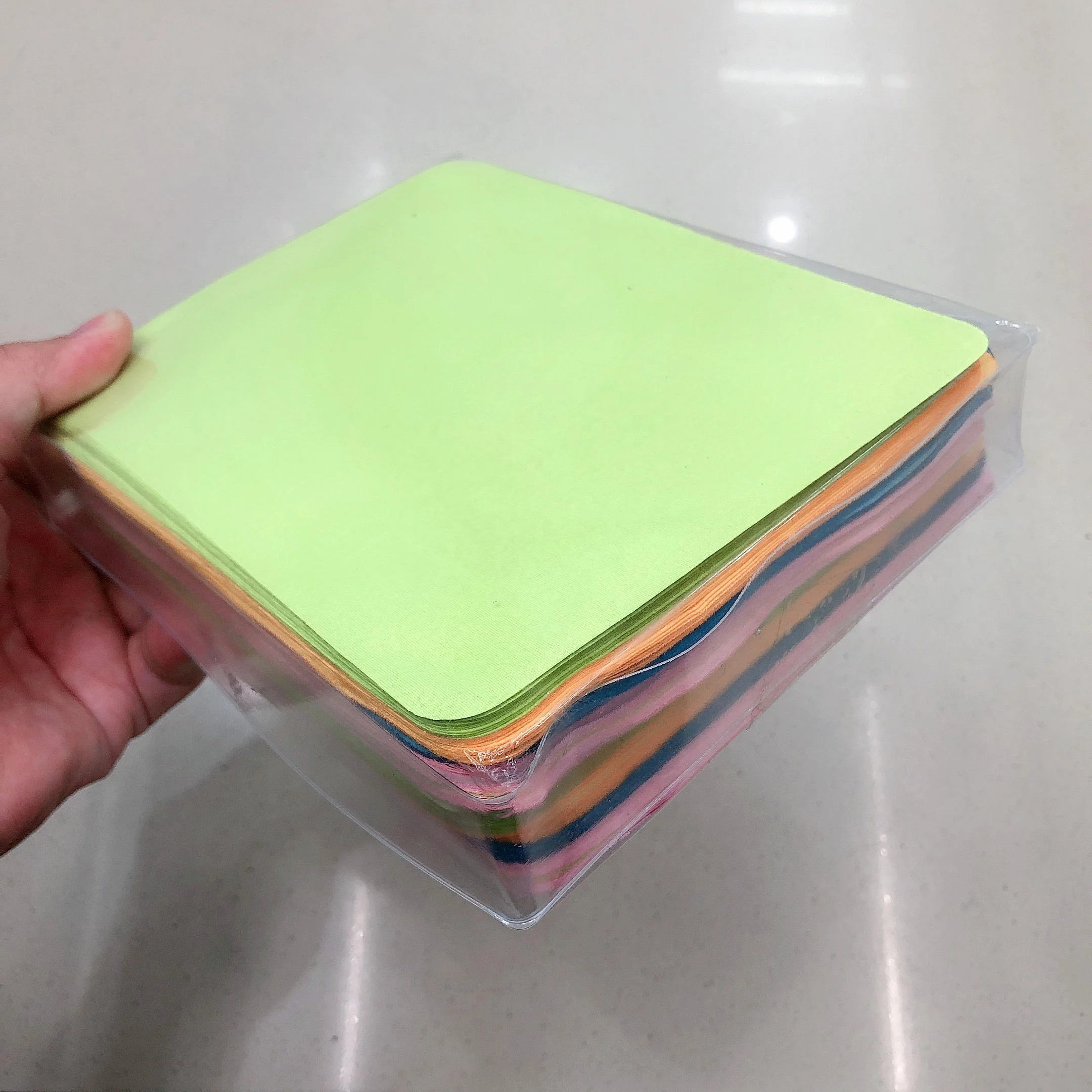 Package 14*17cm Colorful Soft Microfiber Lens Eyeglasses Cleaning Cloth