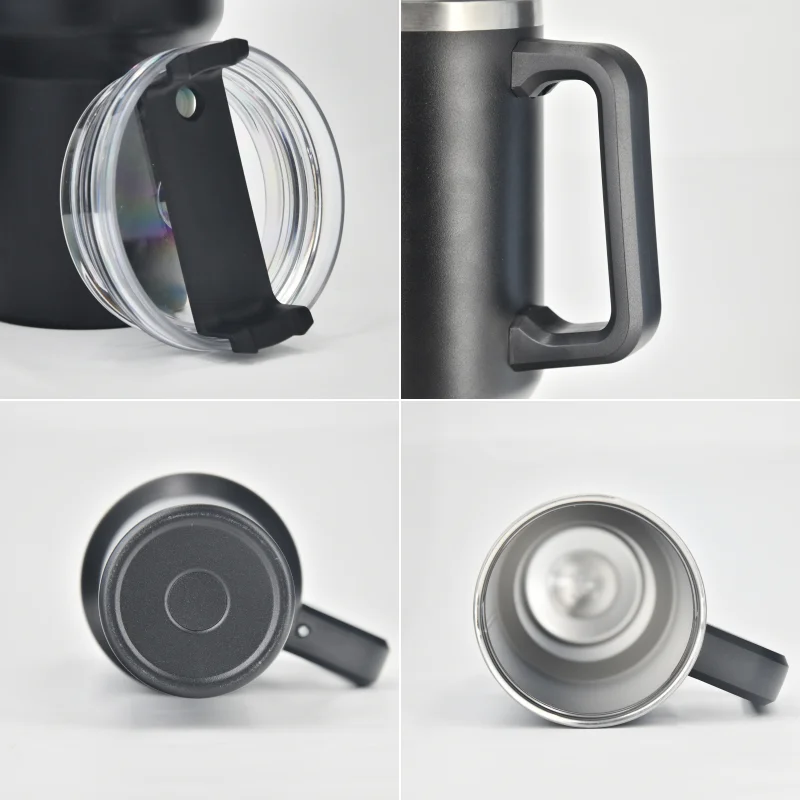 HOT sale USA warehouse popular 40oz Laser leopard print car mug 304 Stainless Steel sports shimmer Travel Tumbler