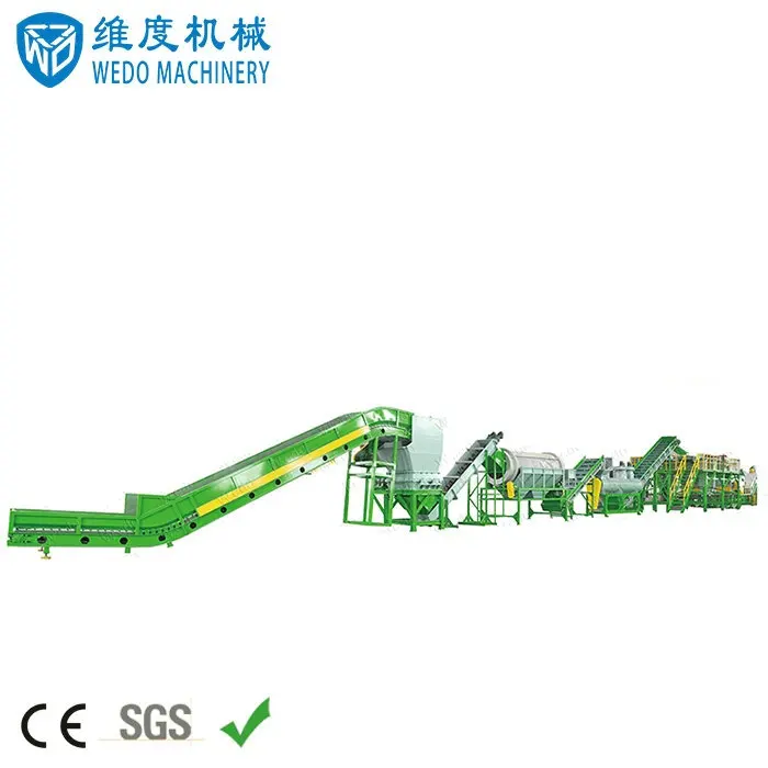 Hot Order Design Professional Cleaning Equipment  Main Product Good Service In Oveseas  PET Plastic Recycling Machine