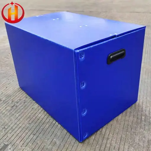 Wholesale Customized High Quality PP Corrugated Plastic Crates/Storage Boxes