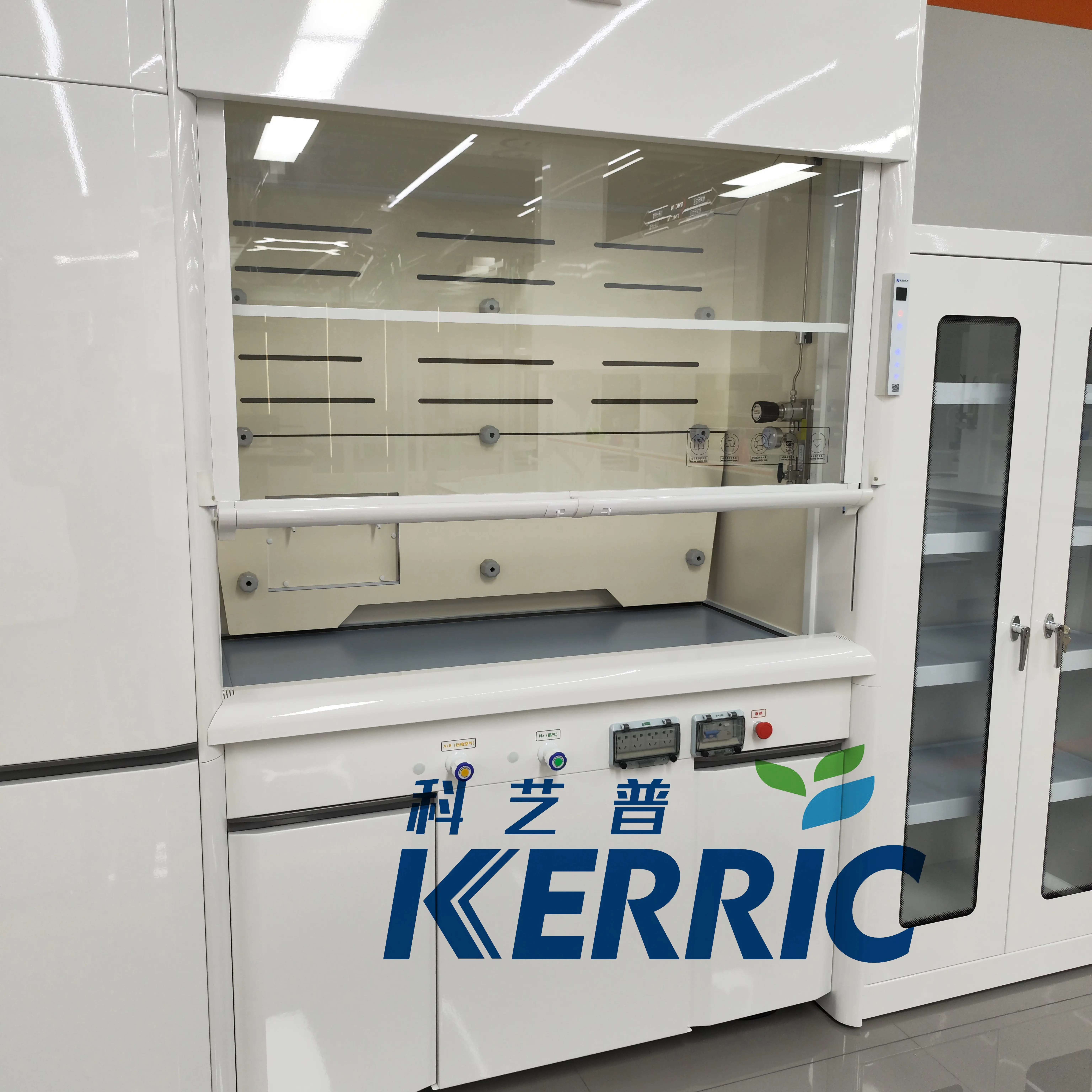 Cheap Laboratory Equipment Fume Cupboard Chemical Explosion Proof Lab Fume Hood with Duct