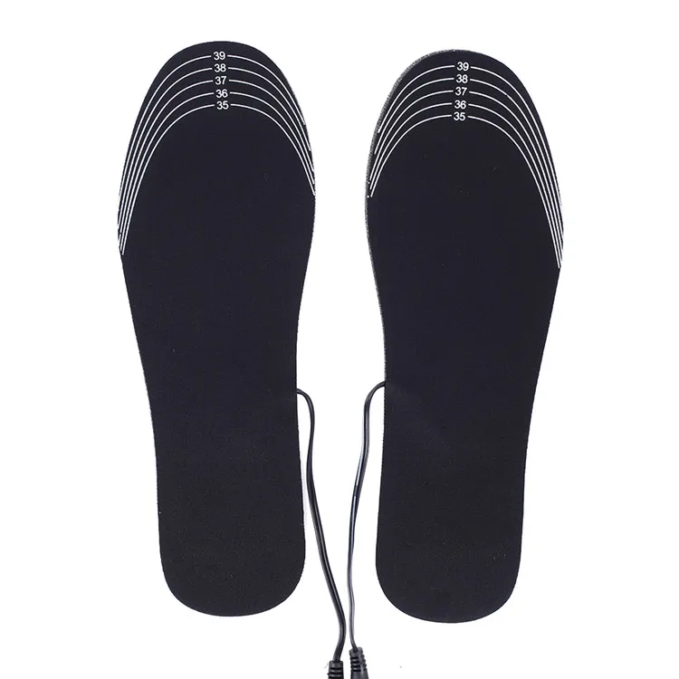 2021 winter outdoor foot warming insoles USB rechargeable heating insoles for men and women