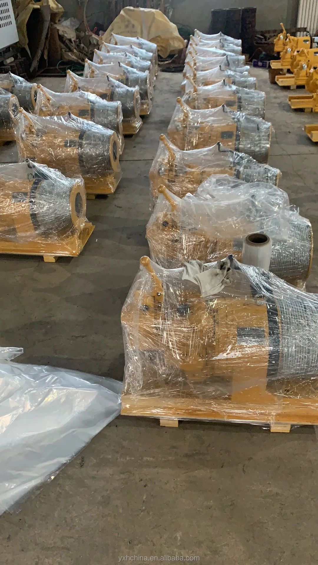 1 тонна (2200Lbs) небольшая Пневматическая Лебедка с дистанционным управлением