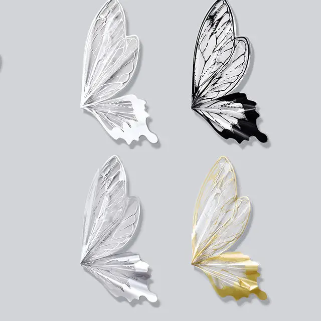 New Butterfly Shaped Flower Wrap Paper Plastic Waterproof Bouquet Wrapper