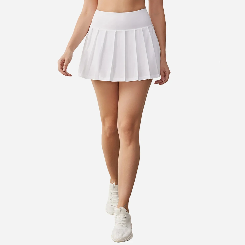 Work Out Tennis Pleated Skirt Korean Girls Short Mini Skirts Ladies