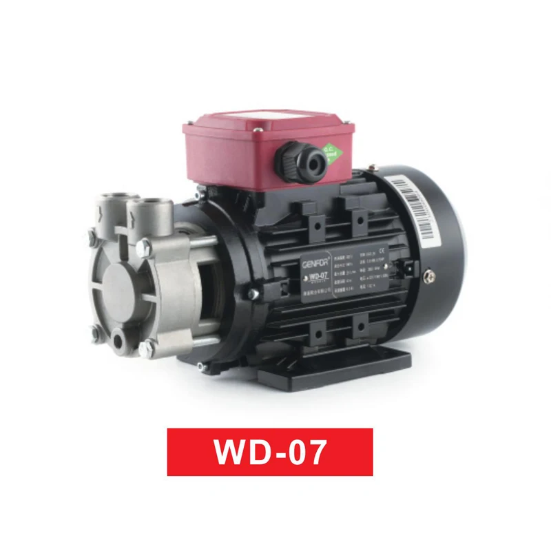 WD-05 0.5HP 0.37KW 380V 50HZ 40M Head 25LPM Stainless Steel High Temperature Self-priming Votex Oil Pump
