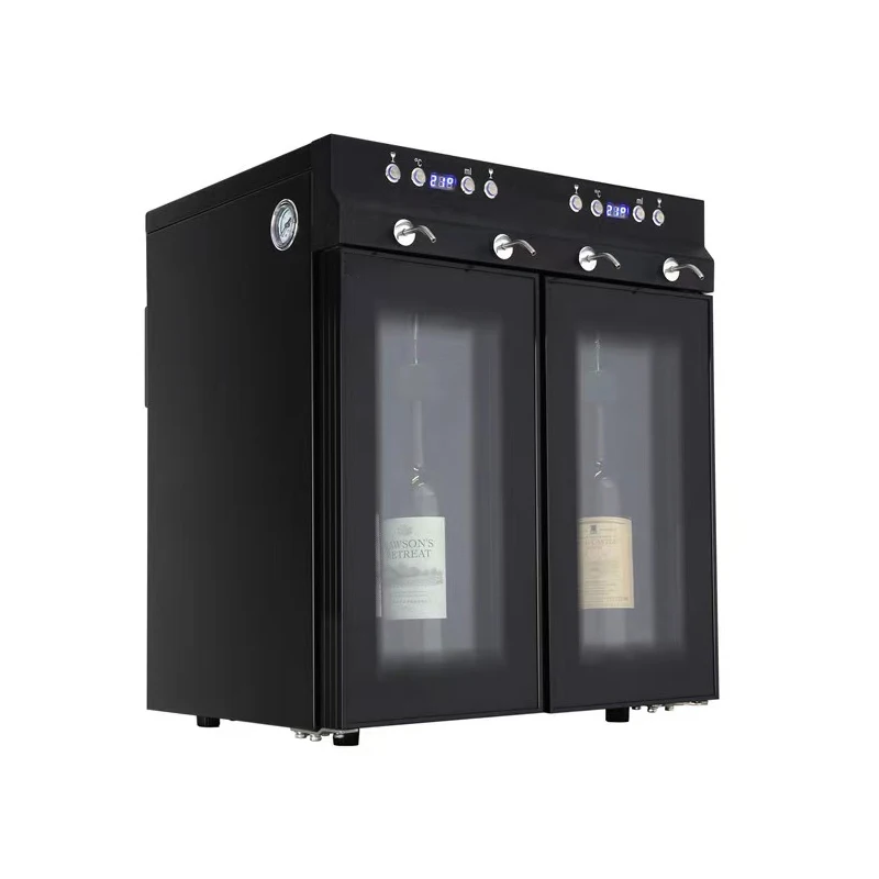 Automatic 4 Bottles Red Wine Dispenser Machine Bar wine dispenser electric
