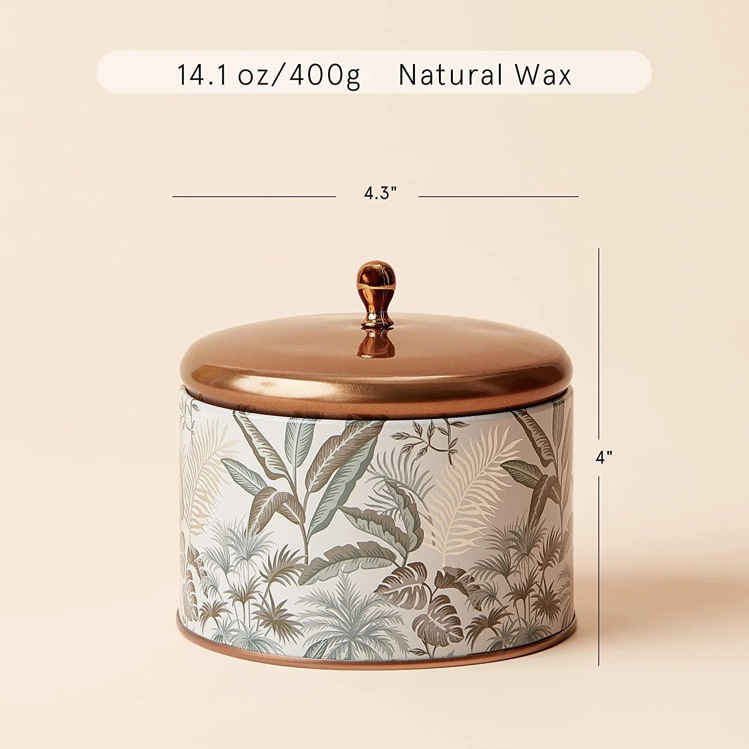 Wholesale Luxury Personalized Custom Logo Fragrance Candle Handmade Small  Scented Soy Wax Tin Candles Gift Box Set In Bulk