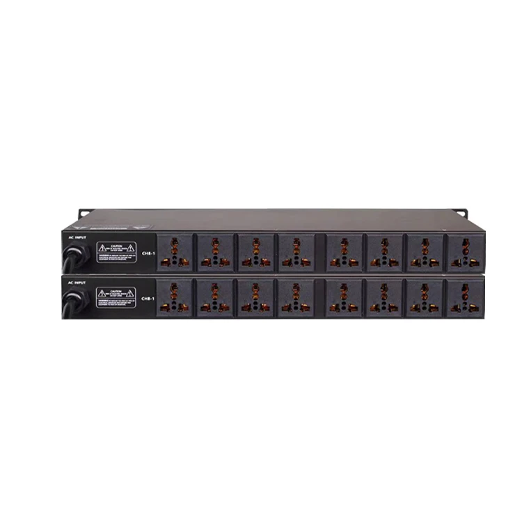 Low MOQ Custom 10 Outlets 30A Audio Timing Device Power Sequencer Controller Power Conditioner Sequencer