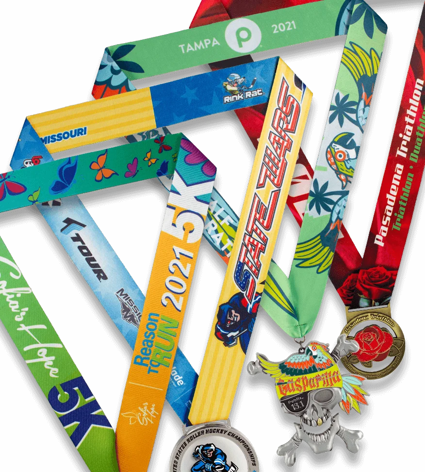 Design your own sport metal logo marathon running finisher Zinc alloy custom medal design