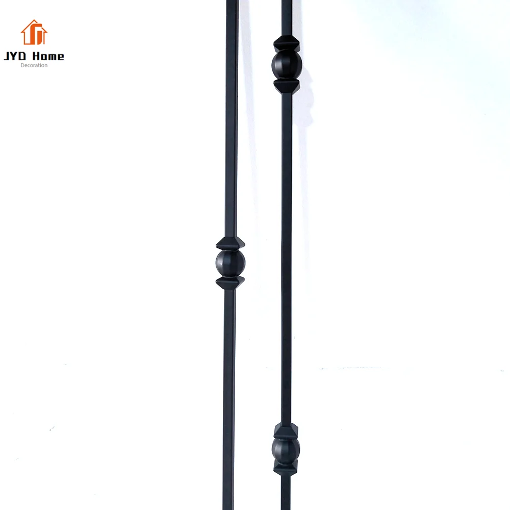 JYD Лидер продаж, США, Канада, 1/2 дюйма, сатин, черный ORB, полые железная корзина, балясины, крытая лестница, железная шаровая шпиндель