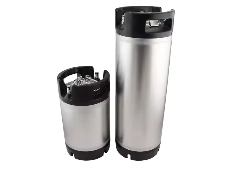 2025 пивной бочонок из нержавеющей стали 5 галлонов с шариковым замком Отсоединяемый логотип тип ковша для домашнего пивоварения