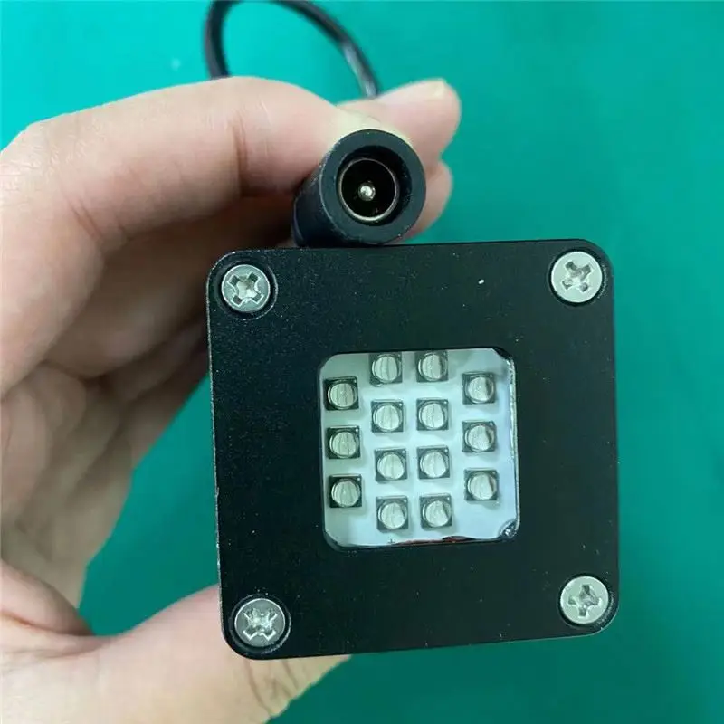 High Quality Portable 365nm UV glue curing lamp high power varnish drying uvled green oil cured purple light