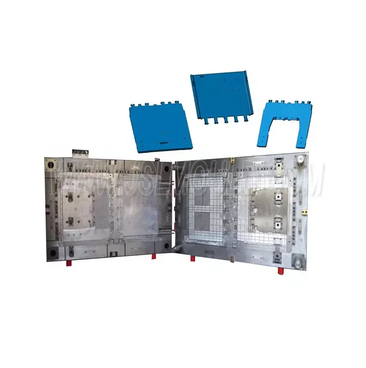 Injection industry Plastic folding bulk container pallet box mold manufacturer