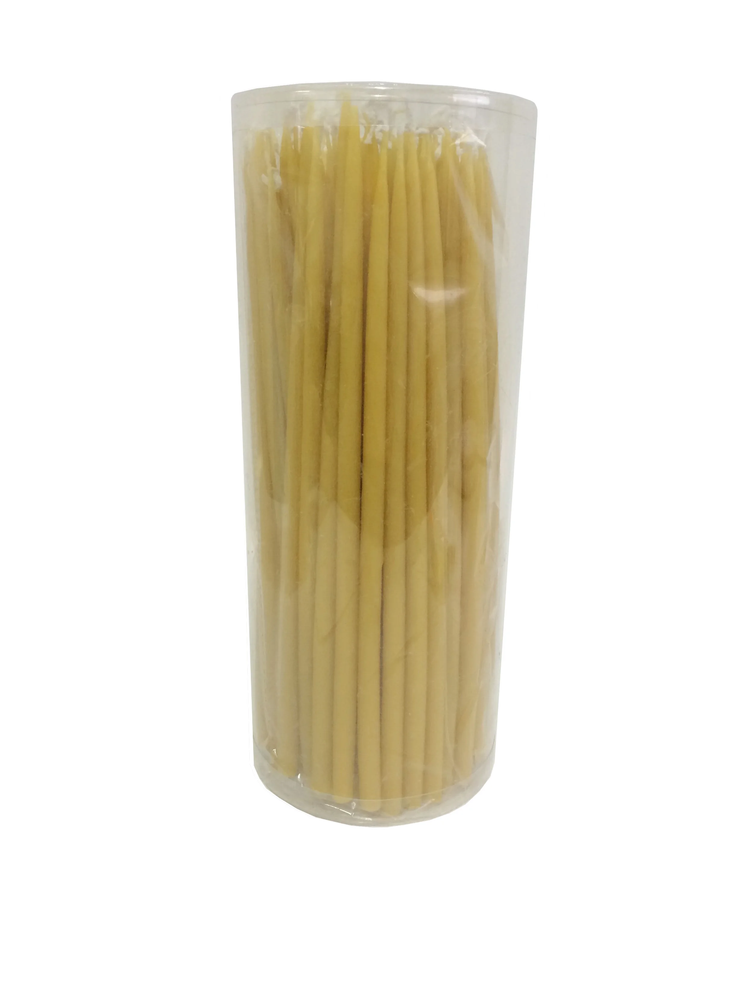 Wholesale customised natural 100% pure beeswax taper candle