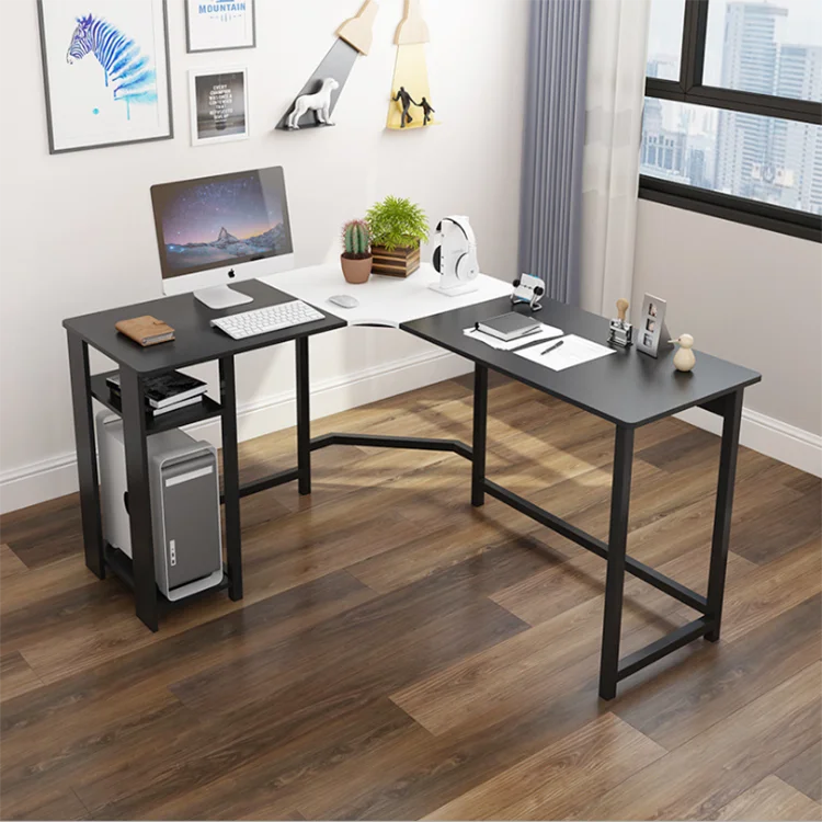 
wholesale modern design computer desk L shaped corner desk 