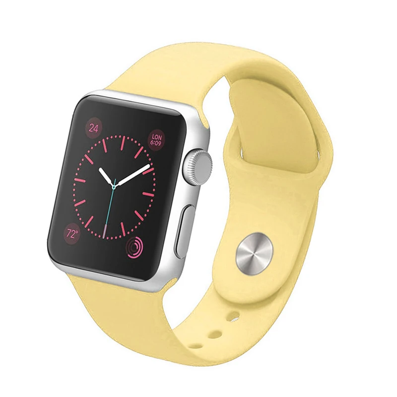 Factory Direct Sport Luxury Designer  Silicone Waterproof 49mm  44mm 41mm  Ultra Se 8 7 6 5 4  Smart Band For Apple Watch Strap