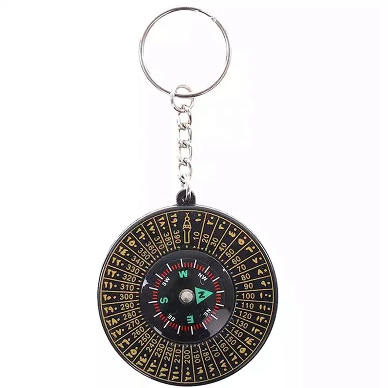 2017 trending product Muslim Compass Qibla Compass with key chain for traveling