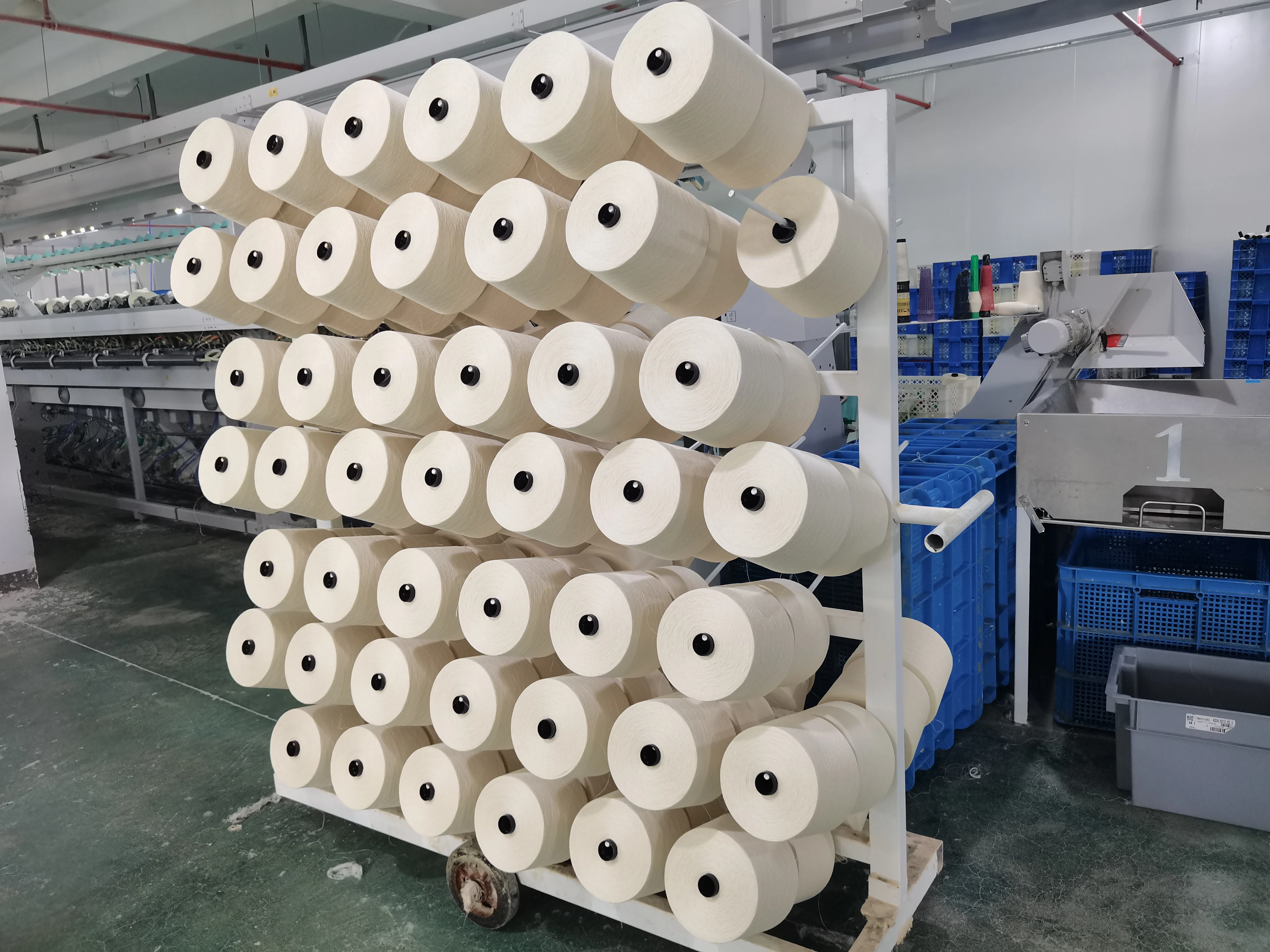 18N flax yarn 100% natural flax recycled flax yarn