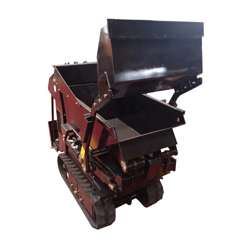 Multi-purpose crawler small dump truck for sale