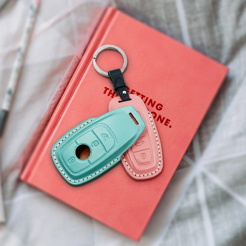 New Arrival Leather Key Wallet Luxury Car Key Case for Lady