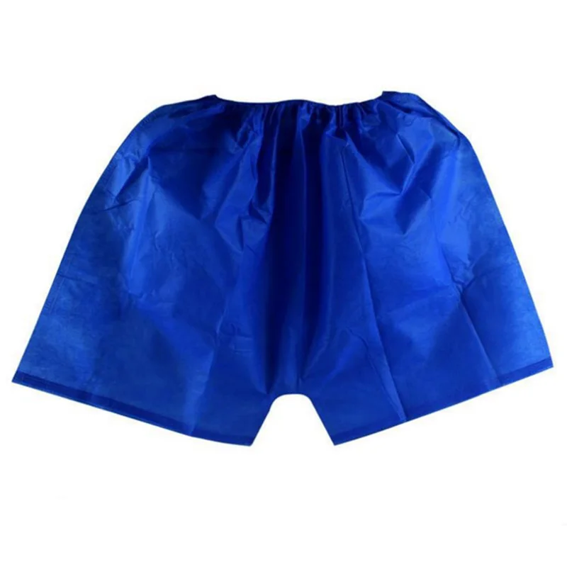Wholesale cheap nonwoven spa sauna disposable man shorts for exam
