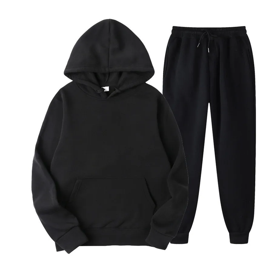 Sports Sweat And Hoodie Set 2 Piece Sweat Sets Plus Size Hoodies Tracksuit Long Sleeve Sweatshirts