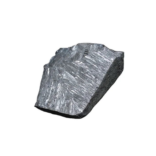 Natural Wholesale Top Quality Antimony Ingot White Color Ore Concentrate Antimony Ingot Raw Gemstone Mineral Specimen