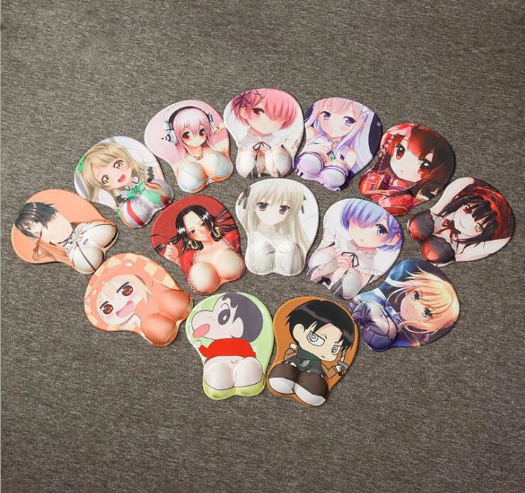 custom silica anime 3d sexy girl  silica mouse pad