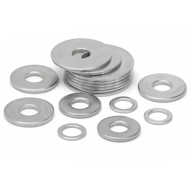 Sunpoint Din125 M8 M12 HDG Hard Flat Metal Aluminum Stainless Steel Bolt Nut Washers for Various Purposes