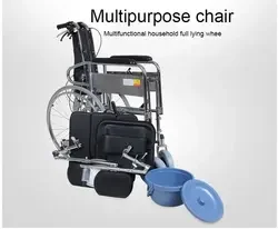 Factory direct delivery of foldable wheelchairs for elderly and disabled people with toilets