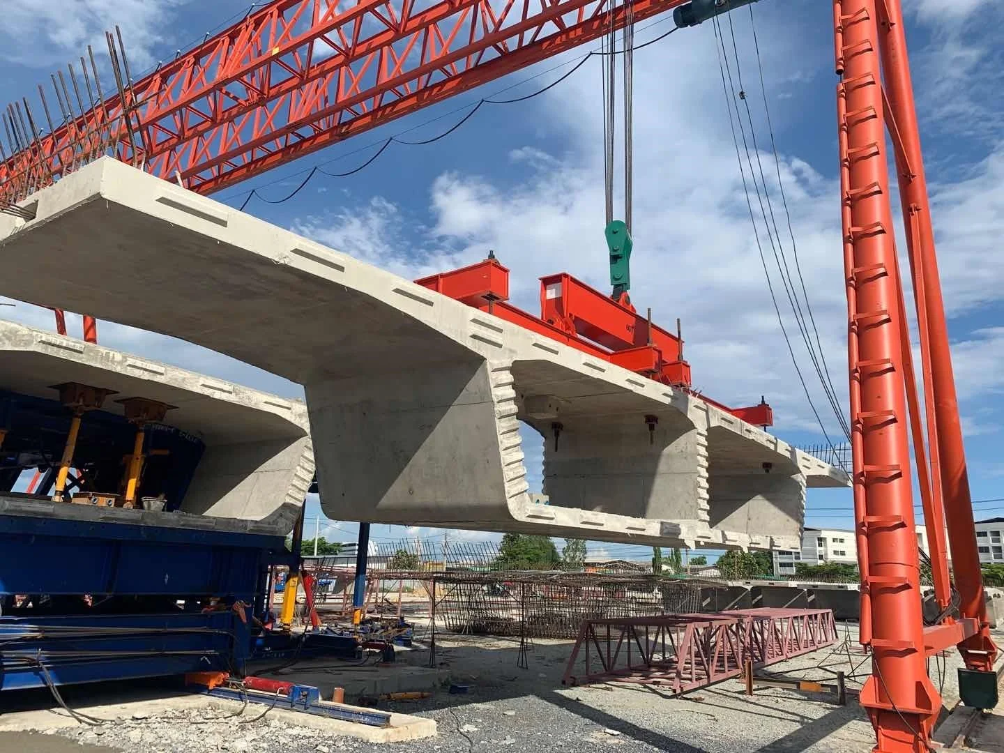 Hot Selling Precast Formwork Segmental Box Girder Bridge beam Steel Girder for Sale