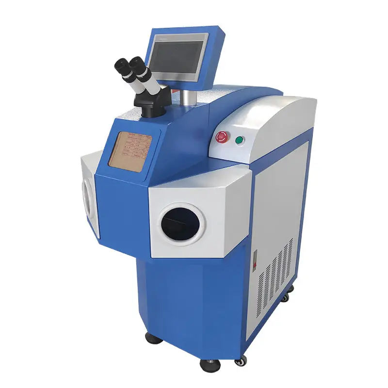 200w Built-in Water Chiller Yag Jewelry Laser Welding Machine For Ring Bangle Bracelet Platinum