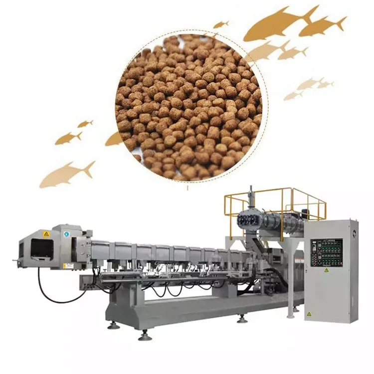 Factory Price Fish Food Production Extruder Machine Floating Stainless Steel Feed Line
